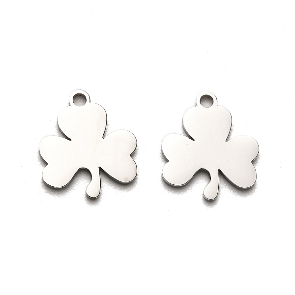 PandaHall 316 Surgical Stainless Steel Charms, Laser Cut, Clover Charm, Stainless Steel Color, 14.5x13x1mm, Hole: 1.6mm 316 Surgical...
PandaHall 316 Surgical Stainless Steel Charms, Laser Cut, Clover Charm, Stainless Steel Color, 14.5x13x1mm, Hole: 1.6mm 316 Surgical...