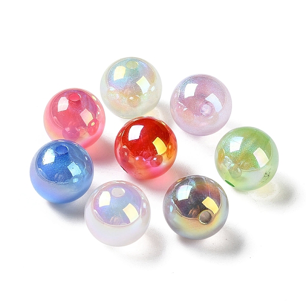 PandaHall UV Plating Crackle Acrylic Beads, AB Color, Round, Mixed Color, 16x15.5mm, Hole: 3mm Acrylic Round Multicolor
PandaHall UV Plating Crackle Acrylic Beads, AB Color, Round, Mixed Color, 16x15.5mm, Hole: 3mm Acrylic Round Multicolor