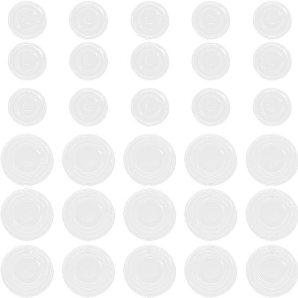 PandaHall Gorgecraft 80Pcs 2 Style PVC Anti Slip Pads for Glass Table Top, Glass Table Top Bumper, Flat Round, Clear, 18~24x2mm, 40pcs/style...
PandaHall Gorgecraft 80Pcs 2 Style PVC Anti Slip Pads for Glass Table Top, Glass Table Top Bumper, Flat Round, Clear, 18~24x2mm, 40pcs/style...
