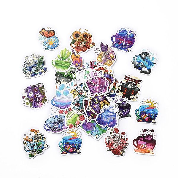 PandaHall Cartoon Cup with Fancy Scenery Paper Stickers Set, Adhesive Label Stickers, for Water Bottles, Laptop, Luggage, Cup, Computer..., Multicolor
PandaHall Cartoon Cup with Fancy Scenery Paper Stickers Set, Adhesive Label Stickers, for Water Bottles, Laptop, Luggage, Cup, Computer..., Multicolor