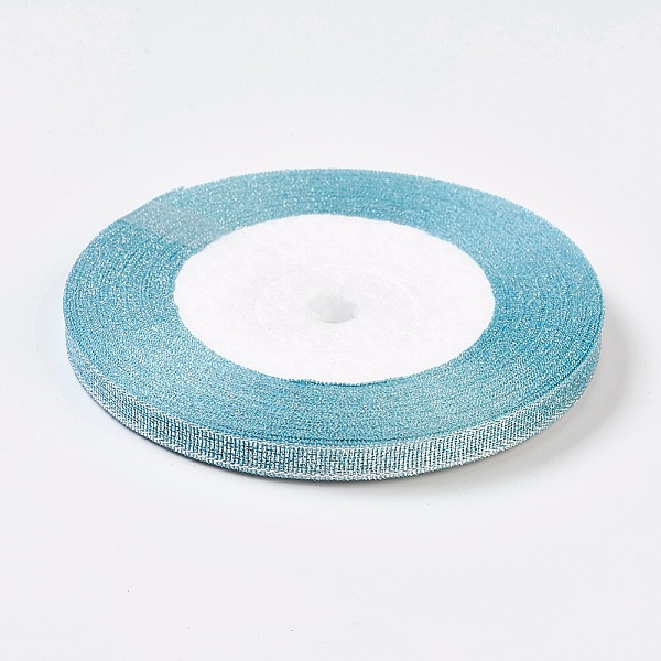 PandaHall Polyester Organza Ribbon, Glitter Metallic Ribbon, Sparkle Ribbon, Sky Blue, 1/4 inch(6mm), about 25yards/roll(22.86m/roll)...
PandaHall Polyester Organza Ribbon, Glitter Metallic Ribbon, Sparkle Ribbon, Sky Blue, 1/4 inch(6mm), about 25yards/roll(22.86m/roll)...