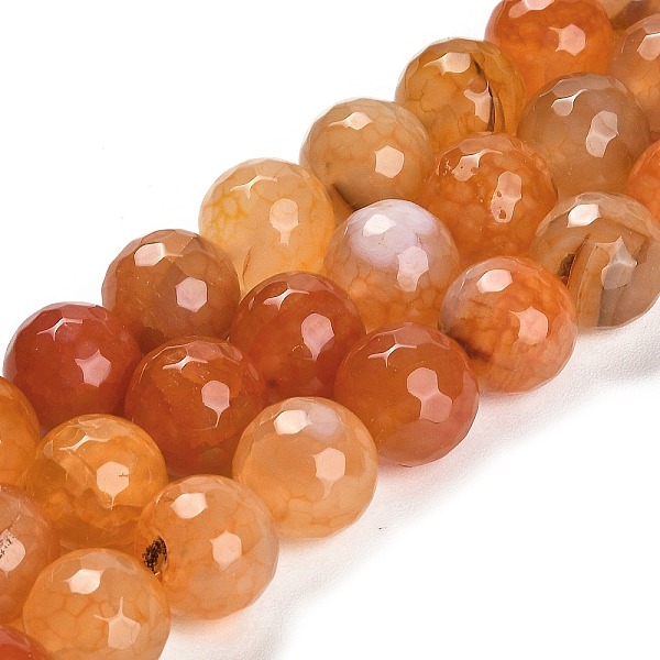 PandaHall Natural Agate Beads Strands, Dyed & Heated, Round, Faceted, Sandy Brown, 13.5~14mm, Hole: 0.8mm, about 26pcs/strand, 14.76 inch...
PandaHall Natural Agate Beads Strands, Dyed & Heated, Round, Faceted, Sandy Brown, 13.5~14mm, Hole: 0.8mm, about 26pcs/strand, 14.76 inch...