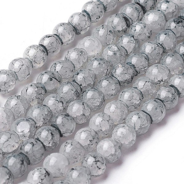 PandaHall Spray Painted Glass Beads Strands, Round, Light Grey, 8~8.5mm, Hole: 1.5mm, about 100pcs/strand, 31.1 inch(79cm) Glass Round Gray
PandaHall Spray Painted Glass Beads Strands, Round, Light Grey, 8~8.5mm, Hole: 1.5mm, about 100pcs/strand, 31.1 inch(79cm) Glass Round Gray