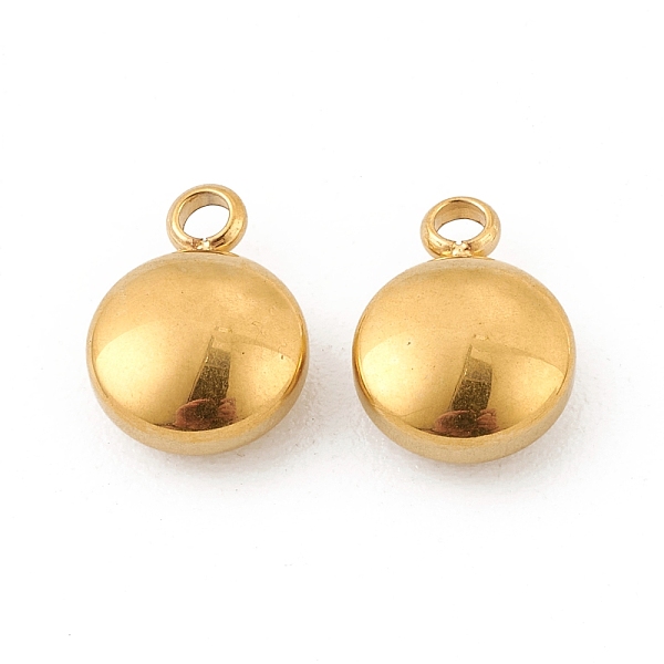 PandaHall 304 Stainless Steel Pendants, Flat Round, Golden, 11x8x4mm, Hole: 1.6mm 304 Stainless Steel Flat Round
PandaHall 304 Stainless Steel Pendants, Flat Round, Golden, 11x8x4mm, Hole: 1.6mm 304 Stainless Steel Flat Round