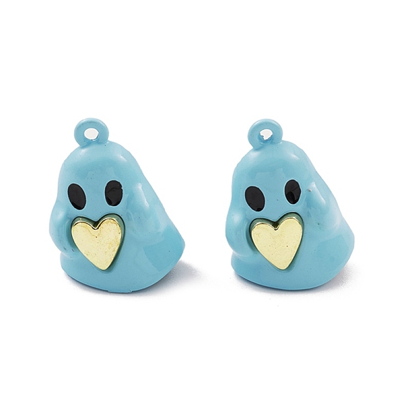PandaHall Spray Painted Alloy Pendants, Long-Lasting Plated, Lead Free & Cadmium Free, Ghost with Heart, Blue, 21x15x10.5mm, Hole: 1.5mm...
PandaHall Spray Painted Alloy Pendants, Long-Lasting Plated, Lead Free & Cadmium Free, Ghost with Heart, Blue, 21x15x10.5mm, Hole: 1.5mm...