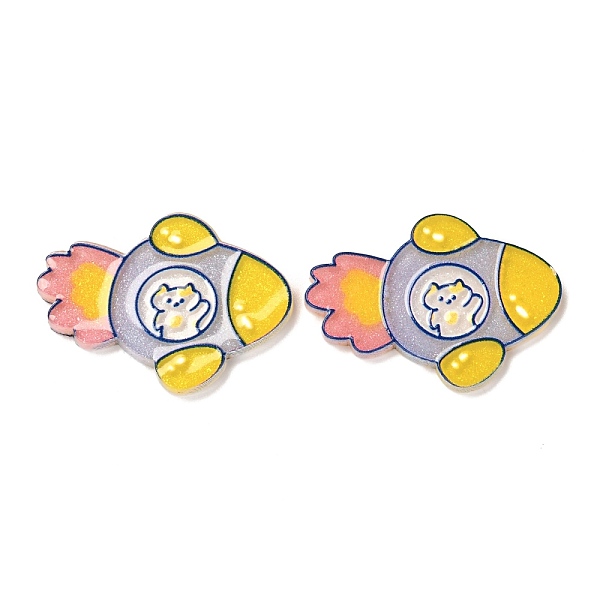 PandaHall Cartoon Acrylic Cabochons, Rocket, Yellow, 25.5x34x2.5mm Acrylic Others Yellow
PandaHall Cartoon Acrylic Cabochons, Rocket, Yellow, 25.5x34x2.5mm Acrylic Others Yellow