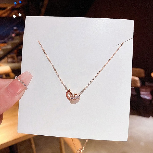 PandaHall Titanium Steel Cable Chain Necklaces, Rhinestone Pendant Necklaces, Letter D, 8.27~19.69 inch(21~50cm) Titanium Steel Letter D
PandaHall Titanium Steel Cable Chain Necklaces, Rhinestone Pendant Necklaces, Letter D, 8.27~19.69 inch(21~50cm) Titanium Steel Letter D