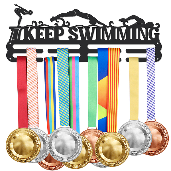 PandaHall SUPERDANT Keep Swimming Medal Hanger Display Waves Medals Display Rack Medals Wall Mount Ribbon Display Holder Rack Hanger Decor...
PandaHall SUPERDANT Keep Swimming Medal Hanger Display Waves Medals Display Rack Medals Wall Mount Ribbon Display Holder Rack Hanger Decor...