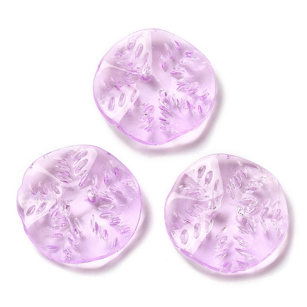 PandaHall Transparent Glass Beads, Round with Leaf, Orchid, 25.5x5.5mm, Hole: 1.6mm Glass Round Purple
PandaHall Transparent Glass Beads, Round with Leaf, Orchid, 25.5x5.5mm, Hole: 1.6mm Glass Round Purple