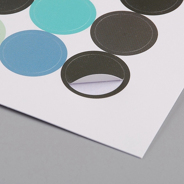 PandaHall Paper Decorations Stickers, DIY Handmade Scrapbook Photo Albums, Flat Round, Colorful, Flat Round: 16mm, 54pcs/sheet Paper Others
PandaHall Paper Decorations Stickers, DIY Handmade Scrapbook Photo Albums, Flat Round, Colorful, Flat Round: 16mm, 54pcs/sheet Paper Others