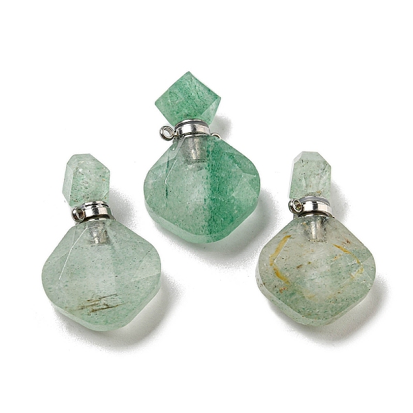 PandaHall Rhombus Natural Strawberry Quartz Perfume Bottle Pendants, with 304 Stainless Steel Findings, Faceted, Stainless Steel Color...
PandaHall Rhombus Natural Strawberry Quartz Perfume Bottle Pendants, with 304 Stainless Steel Findings, Faceted, Stainless Steel Color...