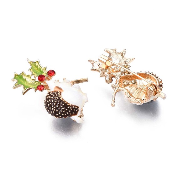 PandaHall Hedgehog Enamel Pin, 3D Animal Alloy Brooch with Siam Rhinestone for Backpack Clothes, Nickel Free & Lead Free, Light Golden..., Red
PandaHall Hedgehog Enamel Pin, 3D Animal Alloy Brooch with Siam Rhinestone for Backpack Clothes, Nickel Free & Lead Free, Light Golden..., Red