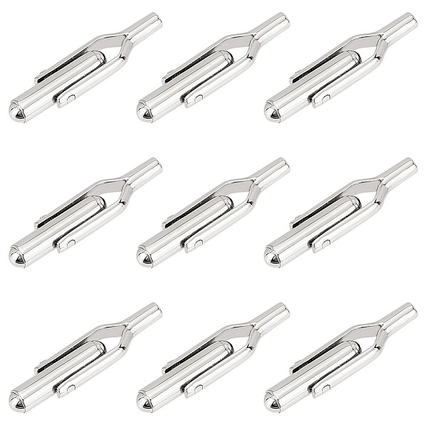 PandaHall ARRICRAFT 10Pcs 304 Stainless Steel Cuffinks, Stainless Steel Color, 28x7mm Stainless Steel Others
PandaHall ARRICRAFT 10Pcs 304 Stainless Steel Cuffinks, Stainless Steel Color, 28x7mm Stainless Steel Others