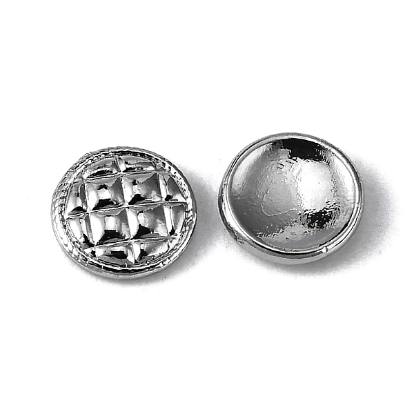 PandaHall Alloy Cabochons, Nail Art Studs, Nail Art Decoration Accessories for Women, Flat Round with Grid, Gunmetal, 5.5x1mm, 100pcs/bag...
PandaHall Alloy Cabochons, Nail Art Studs, Nail Art Decoration Accessories for Women, Flat Round with Grid, Gunmetal, 5.5x1mm, 100pcs/bag...