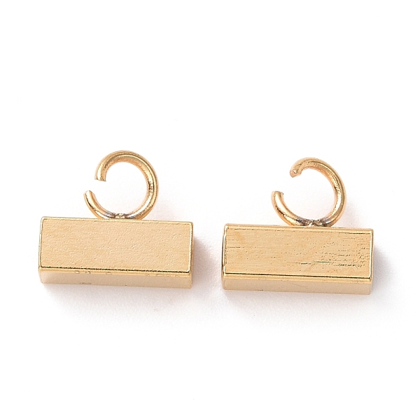 PandaHall 201 Stainless Steel Tube Bails, Loop Bails, Cuboid, Real 24K Gold Plated, 6.5x8x3mm, Hole: 2.5mm, Inner Diameter:1.8mm 201...
PandaHall 201 Stainless Steel Tube Bails, Loop Bails, Cuboid, Real 24K Gold Plated, 6.5x8x3mm, Hole: 2.5mm, Inner Diameter:1.8mm 201...