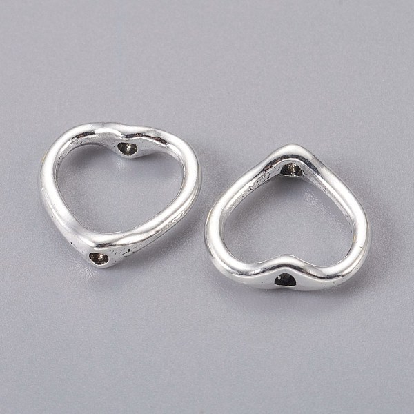 PandaHall Tibetan Style Alloy Bead Frames, Lead Free and Cadmium Free, Nickel Free, Heart, Antique Silver Color, about 13.5x14x2mm, hole...
PandaHall Tibetan Style Alloy Bead Frames, Lead Free and Cadmium Free, Nickel Free, Heart, Antique Silver Color, about 13.5x14x2mm, hole...