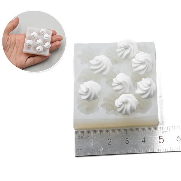 PandaHall Cookies DIY Food Grade Silicone Fondant Molds, for Chocolate Candy Making, Flower, 50x50mm Silicone Flower
PandaHall Cookies DIY Food Grade Silicone Fondant Molds, for Chocolate Candy Making, Flower, 50x50mm Silicone Flower