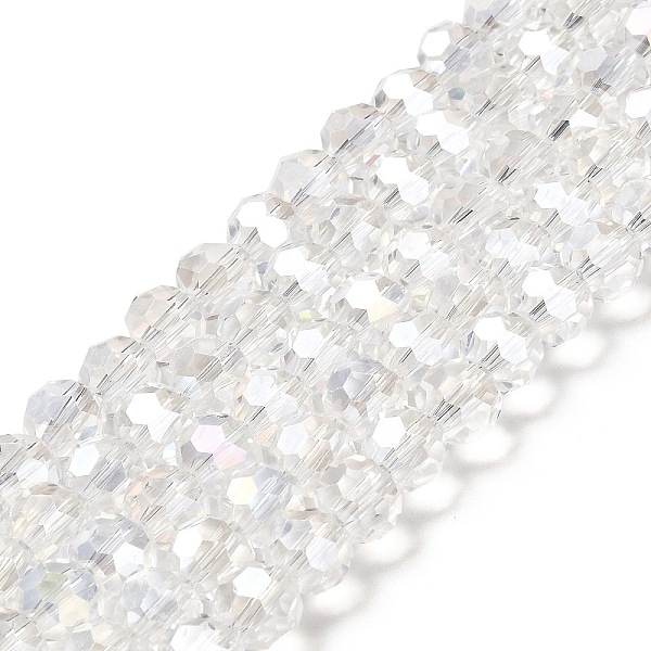 PandaHall Transparent Glass Beads, 32 Facets, AB Color Plated, Round, Clear, 8x7~7.5mm, Hole: 1.5mm, about 66pcs/strand, 18.82''~19.06''...
PandaHall Transparent Glass Beads, 32 Facets, AB Color Plated, Round, Clear, 8x7~7.5mm, Hole: 1.5mm, about 66pcs/strand, 18.82''~19.06''...