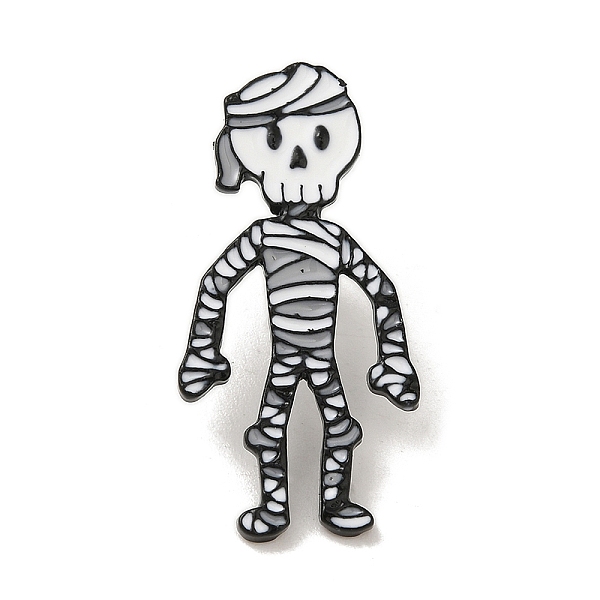 PandaHall Halloween Series Black Aolly Brooches, Enamel Pins, Skeleton, 34x16.5x2mm Alloy+Enamel Skeleton White
PandaHall Halloween Series Black Aolly Brooches, Enamel Pins, Skeleton, 34x16.5x2mm Alloy+Enamel Skeleton White