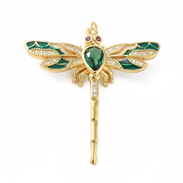 PandaHall Rack Plating Brass Micro Pave Cubic Zirconia Pendants, with Enamel, Real 18K Gold Plated, Long-Lasting Plated, Lead Free & Cadmium..., Green
PandaHall Rack Plating Brass Micro Pave Cubic Zirconia Pendants, with Enamel, Real 18K Gold Plated, Long-Lasting Plated, Lead Free & Cadmium..., Green