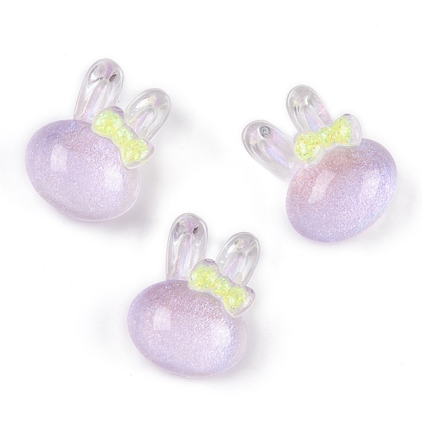 PandaHall Transparent Epoxy Resin Bunny Decoden Cabochons, Glitter Rabbit with Bowknot, Lavender, 21x16x10mm Epoxy Resin Rabbit Purple
PandaHall Transparent Epoxy Resin Bunny Decoden Cabochons, Glitter Rabbit with Bowknot, Lavender, 21x16x10mm Epoxy Resin Rabbit Purple