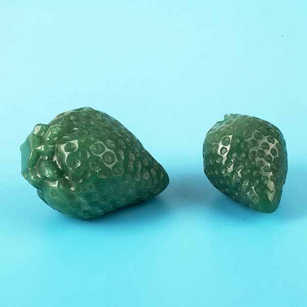 PandaHall Natural Green Aventurine Display Decorations, Reiki Energy Stone Figurine, Strawberry, 39x30mm Green Aventurine Fruit
PandaHall Natural Green Aventurine Display Decorations, Reiki Energy Stone Figurine, Strawberry, 39x30mm Green Aventurine Fruit