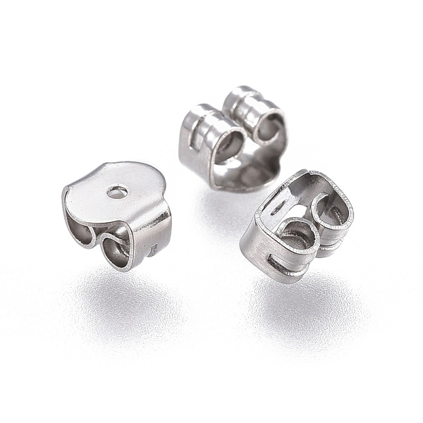 PandaHall 304 Stainless Steel Ear Nuts, Earring Backs, Stainless Steel Color, 5x5x3.5mm, Hole: 0.8mm 304 Stainless Steel
PandaHall 304 Stainless Steel Ear Nuts, Earring Backs, Stainless Steel Color, 5x5x3.5mm, Hole: 0.8mm 304 Stainless Steel