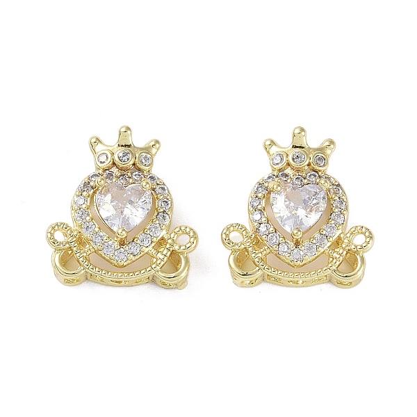 PandaHall Brass Pave Clear Cubic Zirconia Multi-Strand Links, Heart with Crown, Real 14K Gold Filled, 14.5x13.5x6.5mm, Hole: 1.5mm...
PandaHall Brass Pave Clear Cubic Zirconia Multi-Strand Links, Heart with Crown, Real 14K Gold Filled, 14.5x13.5x6.5mm, Hole: 1.5mm...