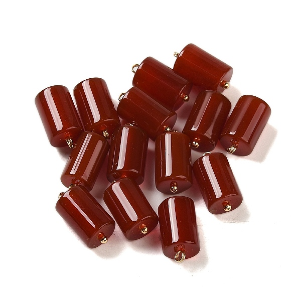PandaHall Natural Carnelian(Dyed & Heated) Pendants, Column Charms with Rack Plating Brass Loops, Real 18K Gold Plated, Long-Lasting Plated...
PandaHall Natural Carnelian(Dyed & Heated) Pendants, Column Charms with Rack Plating Brass Loops, Real 18K Gold Plated, Long-Lasting Plated...