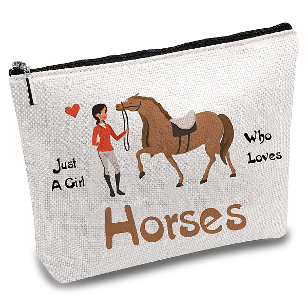 PandaHall CREATCABIN Horses Canvas Makeup Bags Cosmetic Bag Portable Multipurpose Case Iron on Transfe Metal Zipper Pouch Sublimation Blanks...
PandaHall CREATCABIN Horses Canvas Makeup Bags Cosmetic Bag Portable Multipurpose Case Iron on Transfe Metal Zipper Pouch Sublimation Blanks...