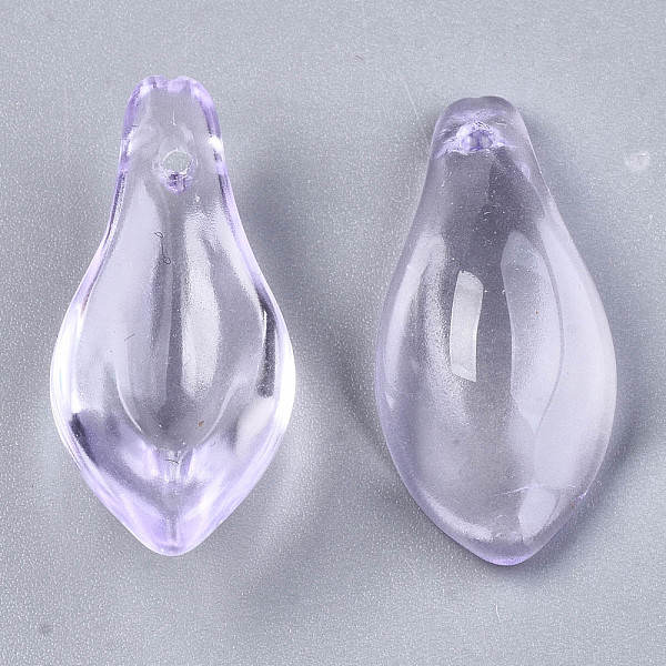 PandaHall Transparent Baking Painted Glass Pendants, Petal, Lilac, 22~23x11x6mm, Hole: 1.2mm Glass Petaline Purple
PandaHall Transparent Baking Painted Glass Pendants, Petal, Lilac, 22~23x11x6mm, Hole: 1.2mm Glass Petaline Purple