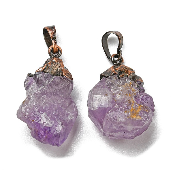 PandaHall Natural Amethyst Pendants, with Brass Findings, Cadmium Free & Lead Free, 22~29x11.5~19.5x9.5~13.5mm, Hole: 8x4mm Amethyst Others
PandaHall Natural Amethyst Pendants, with Brass Findings, Cadmium Free & Lead Free, 22~29x11.5~19.5x9.5~13.5mm, Hole: 8x4mm Amethyst Others