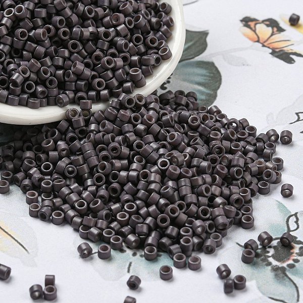 PandaHall Baking Paint Glass Seed Beads, Cylinder, Coffee, 2.5x2mm, Hole: 1.4mm, about 45359pcs/pound Glass Brown
PandaHall Baking Paint Glass Seed Beads, Cylinder, Coffee, 2.5x2mm, Hole: 1.4mm, about 45359pcs/pound Glass Brown