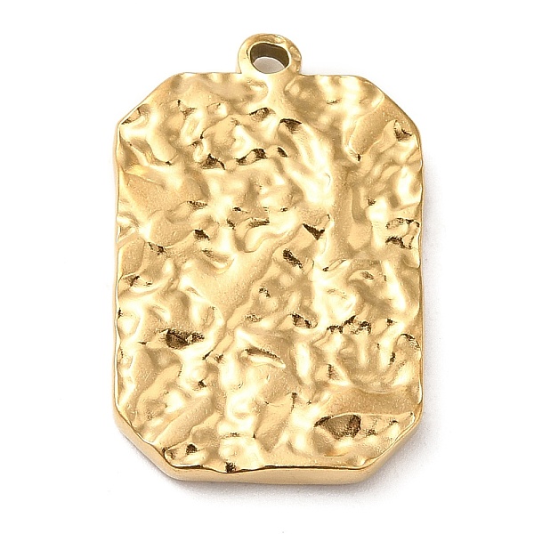 PandaHall Ion Plating(IP) 304 Stainless Steel Pendants, Textured, Rectangle Charm, Golden, 25x16.5x3mm, Hole: 1.4mm 304 Stainless Steel...
PandaHall Ion Plating(IP) 304 Stainless Steel Pendants, Textured, Rectangle Charm, Golden, 25x16.5x3mm, Hole: 1.4mm 304 Stainless Steel...