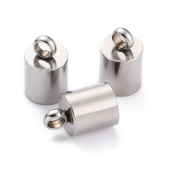 PandaHall 304 Stainless Steel Cord Ends, End Caps, Stainless Steel Color, 11x7mm, Hole: 2.5mm, Inner Diameter: 6mm 304 Stainless Steel
PandaHall 304 Stainless Steel Cord Ends, End Caps, Stainless Steel Color, 11x7mm, Hole: 2.5mm, Inner Diameter: 6mm 304 Stainless Steel