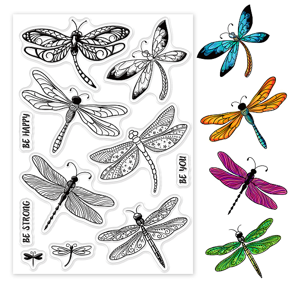 PandaHall GLOBLELAND Dragonfly Clear Stamps Insect Silicone Clear Stamp Seals for Cards Making DIY Scrapbooking Photo Journal Album...
PandaHall GLOBLELAND Dragonfly Clear Stamps Insect Silicone Clear Stamp Seals for Cards Making DIY Scrapbooking Photo Journal Album...