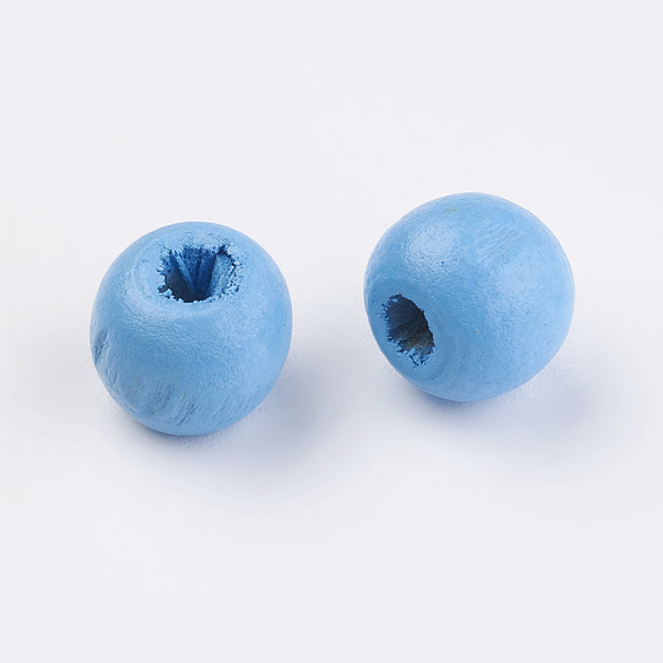 PandaHall Natural Wood Beads, Dyed, Round, Deep Sky Blue, 10x9mm, Hole: 3mm, about 1850pcs/500g Maple Wood Round Blue
PandaHall Natural Wood Beads, Dyed, Round, Deep Sky Blue, 10x9mm, Hole: 3mm, about 1850pcs/500g Maple Wood Round Blue