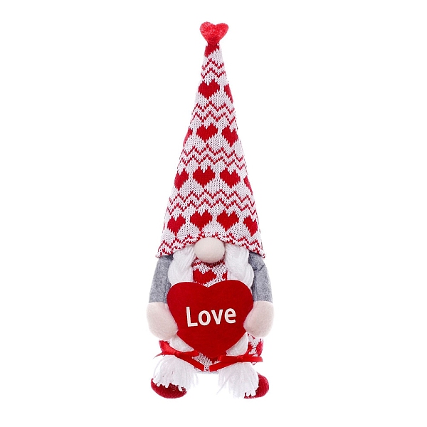 PandaHall Valentine's Day Cloth Gnome Dolls Figurines Display Decorations, for Home Shop Showcase Desktop Decoration, Heart, 130x100x350mm..., Red
PandaHall Valentine's Day Cloth Gnome Dolls Figurines Display Decorations, for Home Shop Showcase Desktop Decoration, Heart, 130x100x350mm..., Red