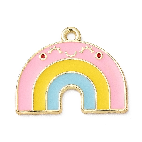 PandaHall Alloy Enamel Pendants, Golden, Rainbow, 21x25x1.5mm, Hole: 2mm Alloy+Enamel Rainbow
PandaHall Alloy Enamel Pendants, Golden, Rainbow, 21x25x1.5mm, Hole: 2mm Alloy+Enamel Rainbow