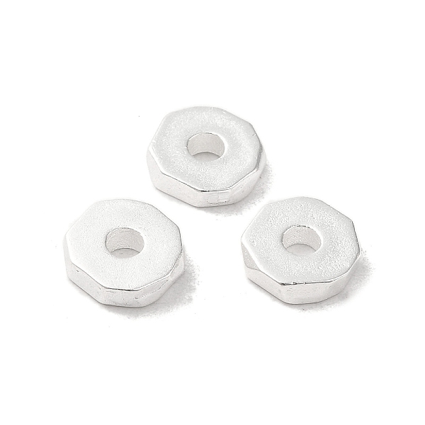 PandaHall Brass Bead, Round, Silver, 8x2mm, Hole: 2.5mm Brass Round
PandaHall Brass Bead, Round, Silver, 8x2mm, Hole: 2.5mm Brass Round