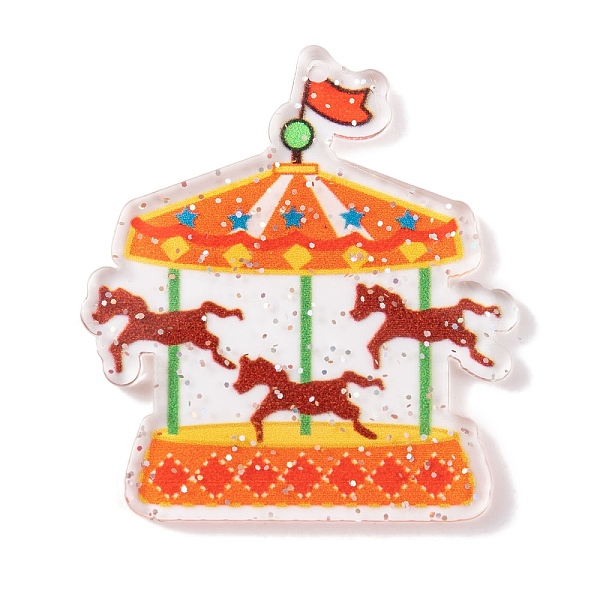 PandaHall Circus Theme Acrylic Pendants, Playground Carousel, 36x2mm, Hole: 1.7mm Acrylic Others
PandaHall Circus Theme Acrylic Pendants, Playground Carousel, 36x2mm, Hole: 1.7mm Acrylic Others