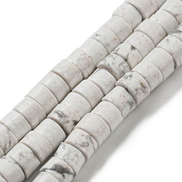 PandaHall Synthetic Howlite Beads Strands, Disc, Heishi Beads, 4~4.5x2~3mm, Hole: 0.7mm, about 140~141pcs/strand, 14.88''~15.12"...
PandaHall Synthetic Howlite Beads Strands, Disc, Heishi Beads, 4~4.5x2~3mm, Hole: 0.7mm, about 140~141pcs/strand, 14.88''~15.12"...