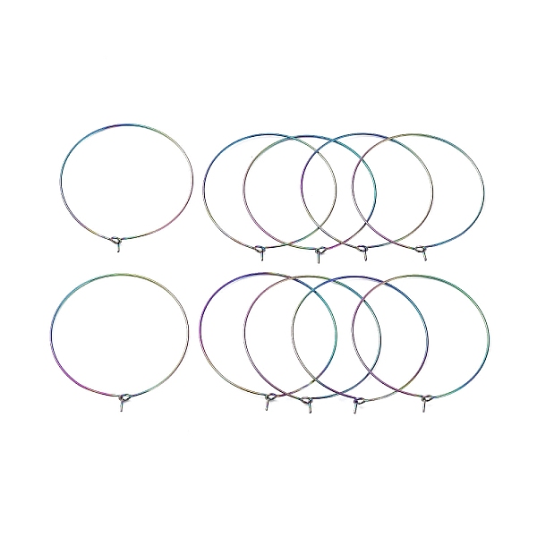 PandaHall Ion Plating(IP) 316 Surgical Stainless Steel Wine Glass Charms Rings, Hoop Earring Findings, DIY Material for Basketball Wives...
PandaHall Ion Plating(IP) 316 Surgical Stainless Steel Wine Glass Charms Rings, Hoop Earring Findings, DIY Material for Basketball Wives...