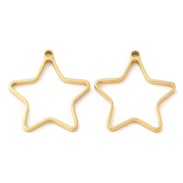PandaHall 304 Stainless Steel Open Back Bezel Star Pendants, For DIY UV Resin, Epoxy Resin, Pressed Flower Jewelry, Real 18K Gold Plated...
PandaHall 304 Stainless Steel Open Back Bezel Star Pendants, For DIY UV Resin, Epoxy Resin, Pressed Flower Jewelry, Real 18K Gold Plated...