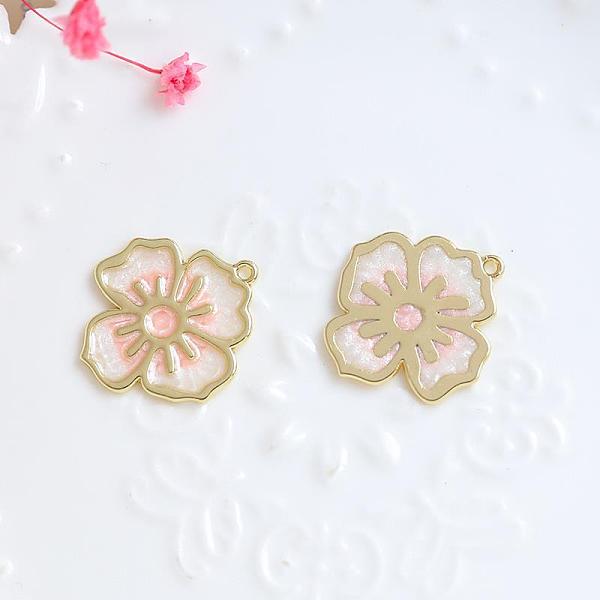 PandaHall Alloy Enamel Pendants, Golden, Flower Charm, Pink, 24x22mm Alloy+Enamel Flower Pink
PandaHall Alloy Enamel Pendants, Golden, Flower Charm, Pink, 24x22mm Alloy+Enamel Flower Pink