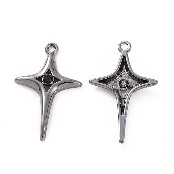 PandaHall Rack Plating Alloy Rhinestone Pendants, Cadmium Free & Lead Free & Nickle Free, Gunmetal Tone Star Charms, Jet, 31x20x3.5mm, Hole..., Black
PandaHall Rack Plating Alloy Rhinestone Pendants, Cadmium Free & Lead Free & Nickle Free, Gunmetal Tone Star Charms, Jet, 31x20x3.5mm, Hole..., Black