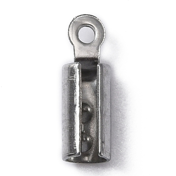 PandaHall 316 Surgical Stainless Steel Folding Crimp Ends, Stainless Steel Color, 10x3mm, Hole: 0.9mm, Inner Diameter: 2.6mm 316 Surgical...
PandaHall 316 Surgical Stainless Steel Folding Crimp Ends, Stainless Steel Color, 10x3mm, Hole: 0.9mm, Inner Diameter: 2.6mm 316 Surgical...