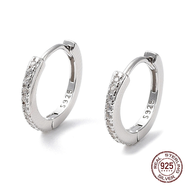 PandaHall Rhodium Plated 925 Sterling Silver with Clear Cubic Zirconia Hoop Earrings, with S925 Stamp, Real Platinum Plated, 12x2x13mm...
PandaHall Rhodium Plated 925 Sterling Silver with Clear Cubic Zirconia Hoop Earrings, with S925 Stamp, Real Platinum Plated, 12x2x13mm...