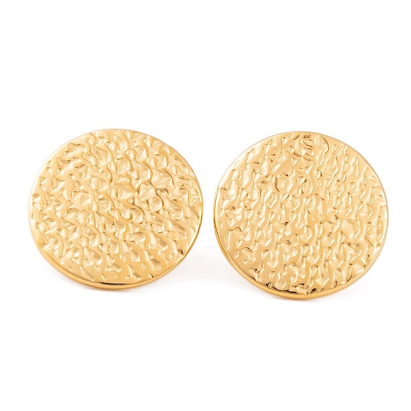 PandaHall Ion Plating(IP) 304 Stainless Steel Stud Earrings for Women, Golden, Flat Round, 22mm 304 Stainless Steel Flat Round
PandaHall Ion Plating(IP) 304 Stainless Steel Stud Earrings for Women, Golden, Flat Round, 22mm 304 Stainless Steel Flat Round