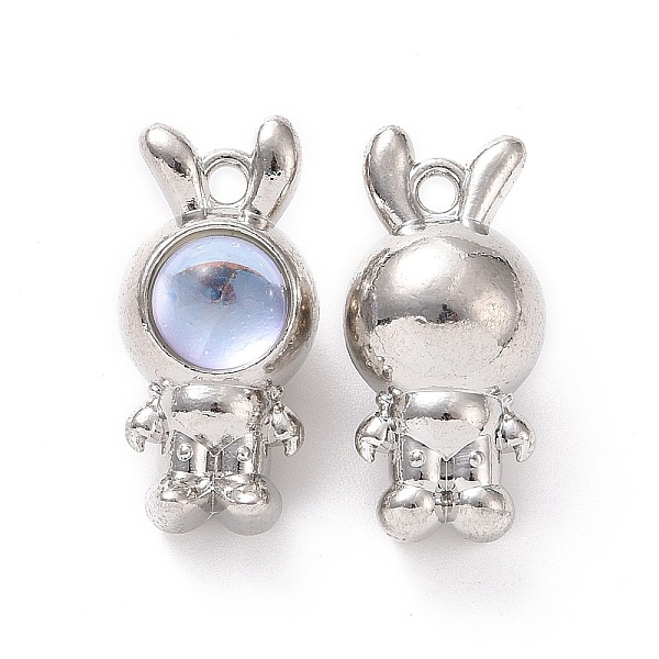 PandaHall Resin Pendants, with Platinum Tone Alloy Findings, Rabbit Charms, Lavender, 25x12x13.7mm, Hole: 2mm Alloy+Resin Rabbit Purple
PandaHall Resin Pendants, with Platinum Tone Alloy Findings, Rabbit Charms, Lavender, 25x12x13.7mm, Hole: 2mm Alloy+Resin Rabbit Purple